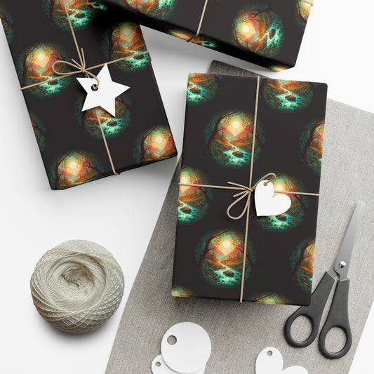 Light Beam in the Distance - Gift Wrapping Paper