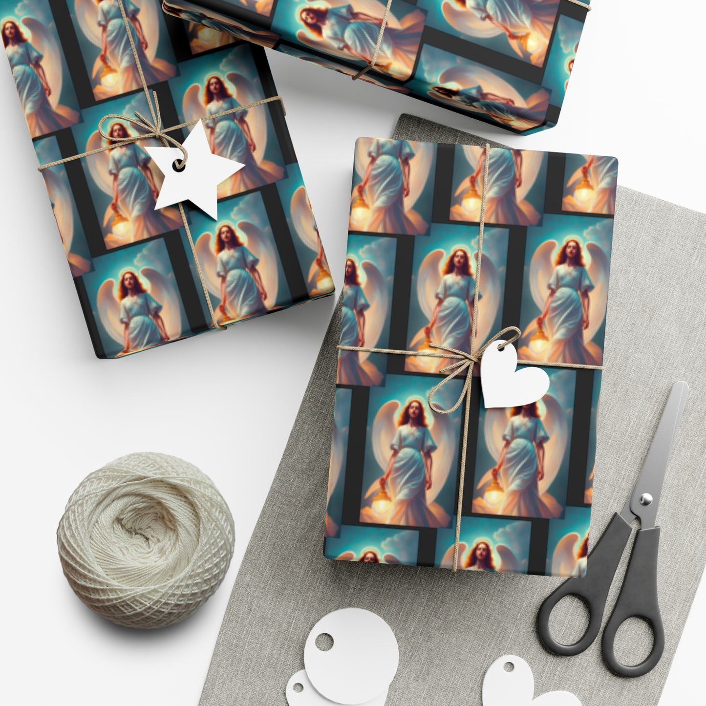 Angel Angle - Gift Wrapping Paper