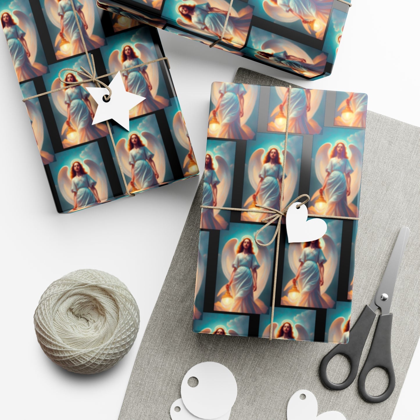 Angel Angle - Gift Wrapping Paper