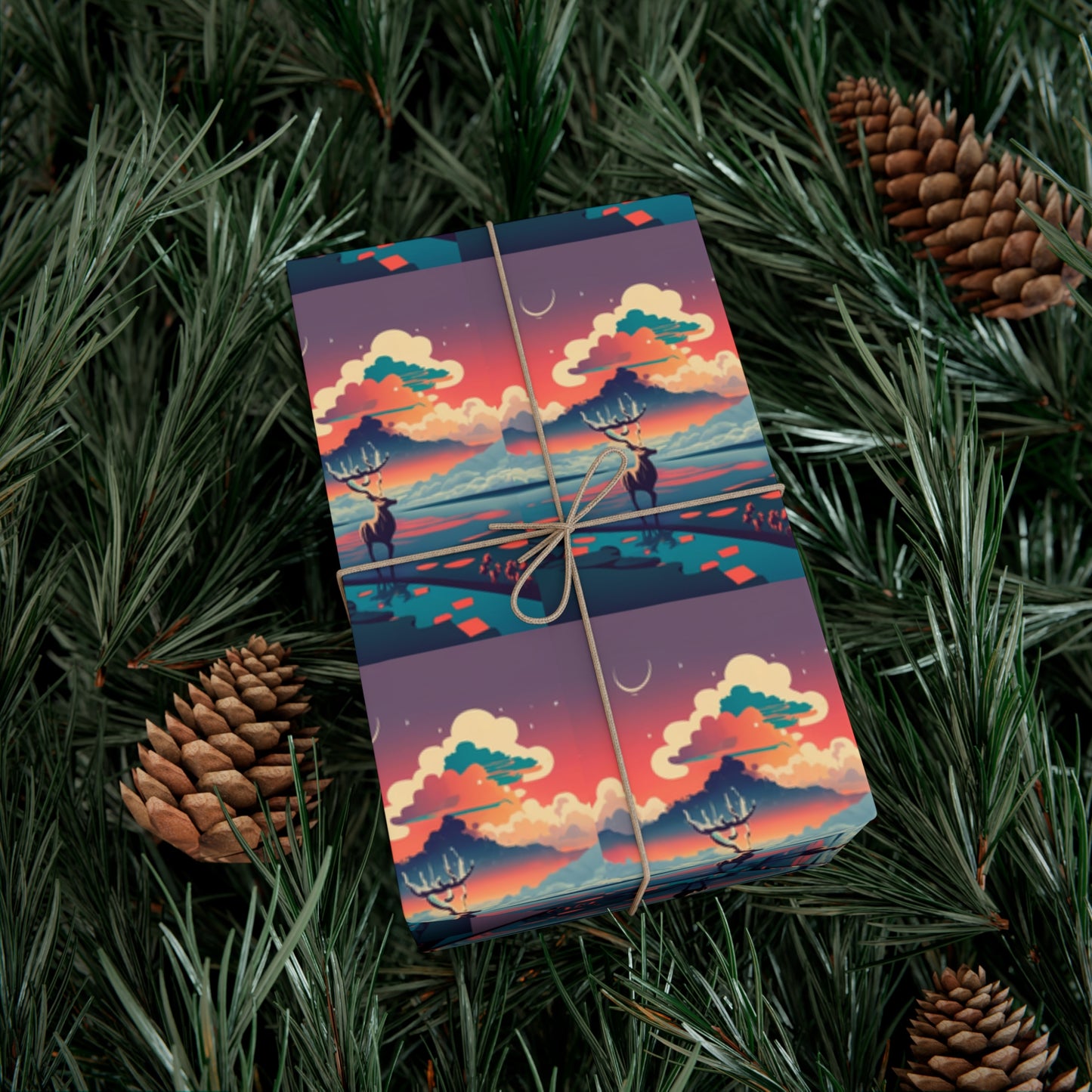 Wild Painted Sky - Gift Wrapping Paper