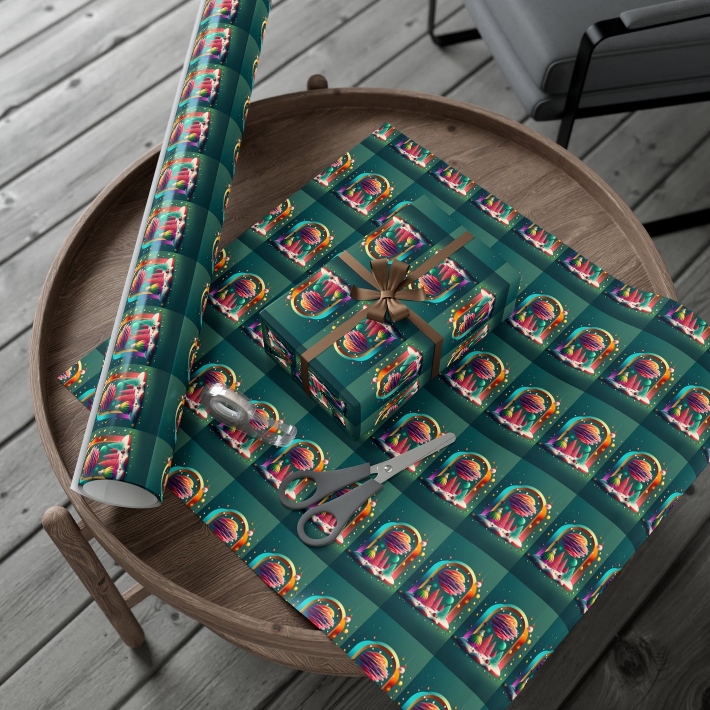 Colorful Archway - Gift Wrapping Paper