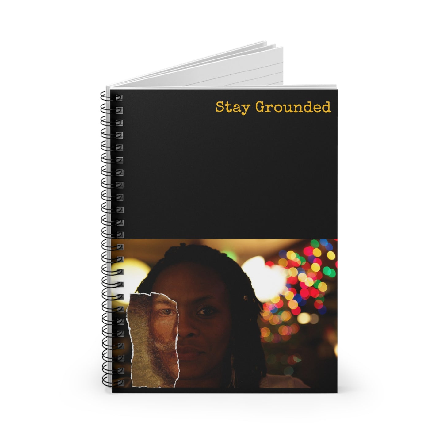 Stay Grounded - Spiral Notebook - Ruled Line