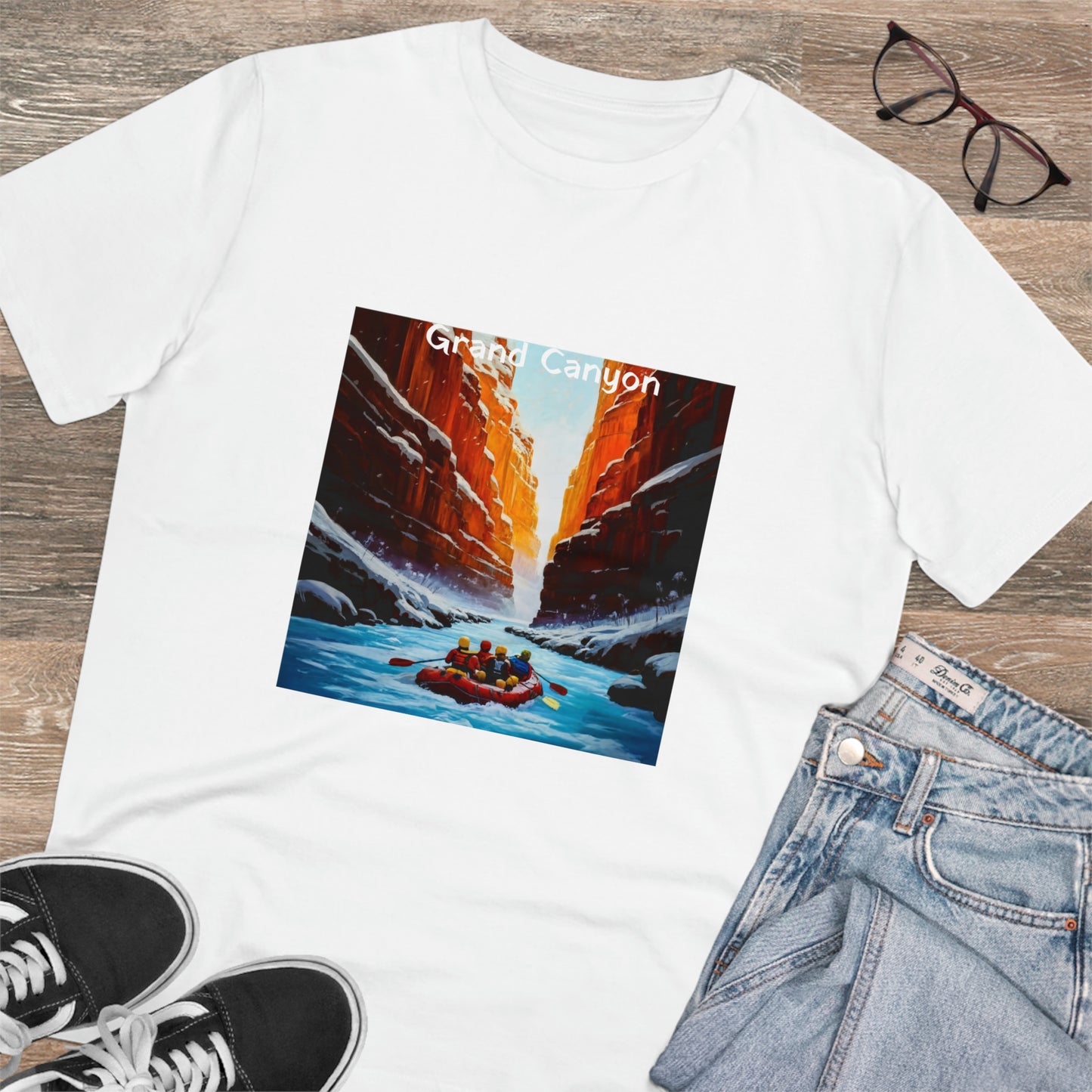 square of The Real Ice Bath -  Organic Creator T-shirt - Unisex