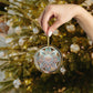 Iridescent Geometry - Glass Ornaments