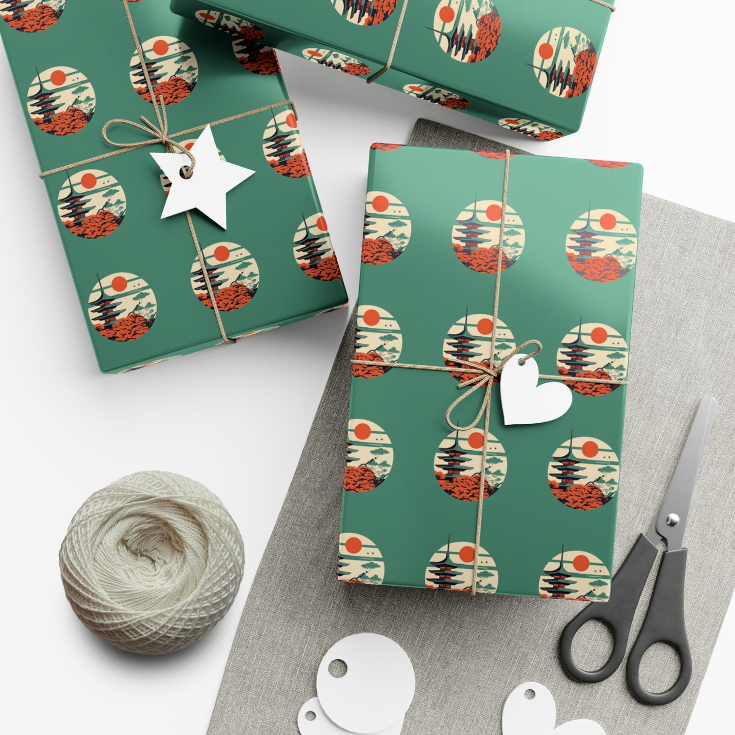 Pagoda - Gift Wrapping Paper