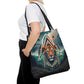 Tiger In Waiting - Tote Bag