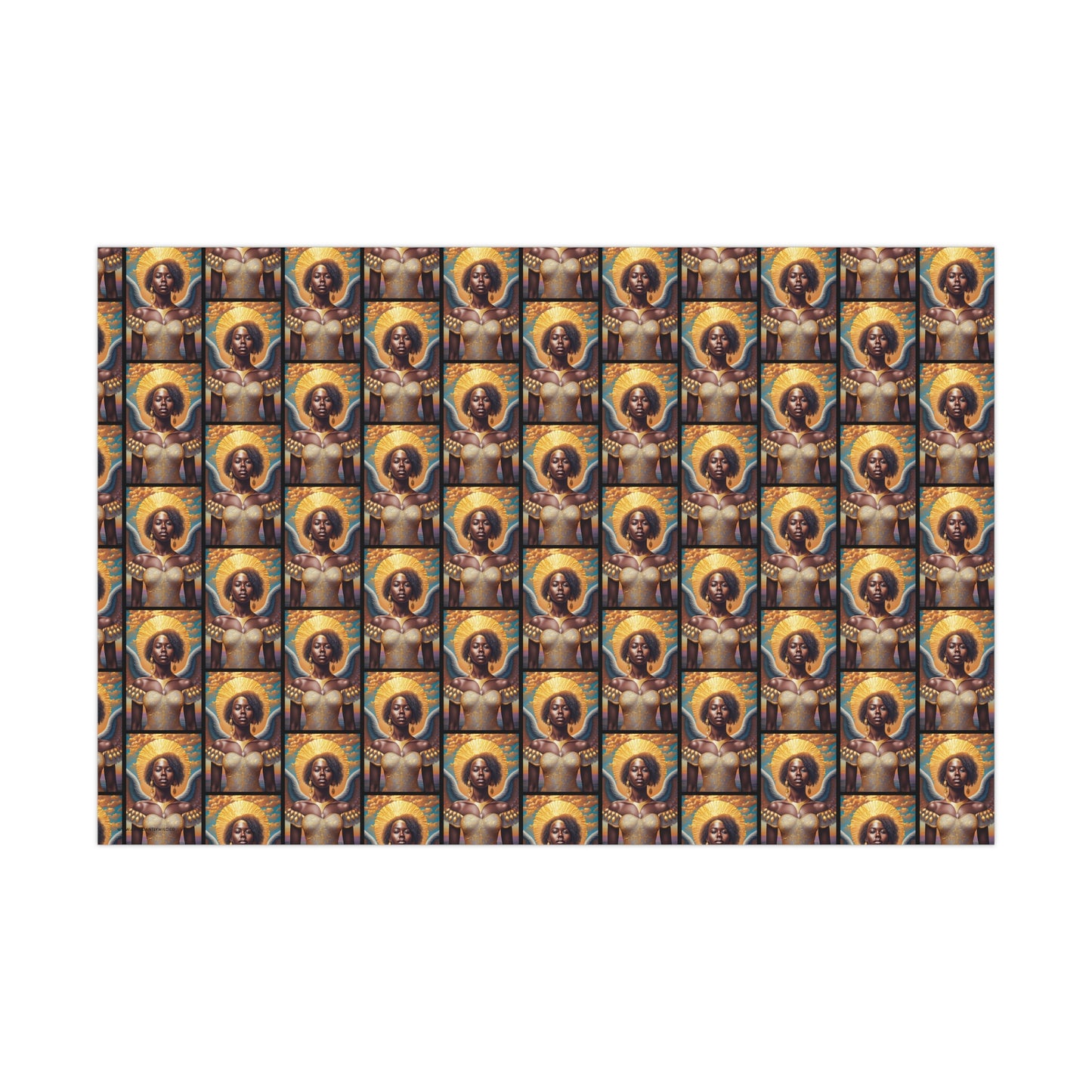 Golden Halo - Gift Wrapping Paper