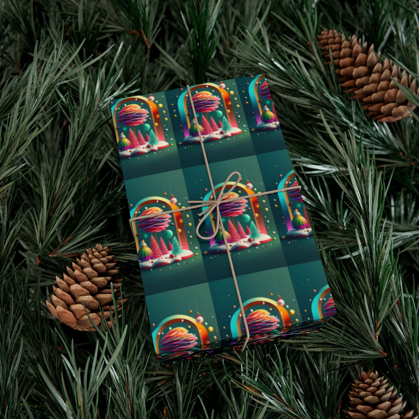 Colorful Archway - Gift Wrapping Paper