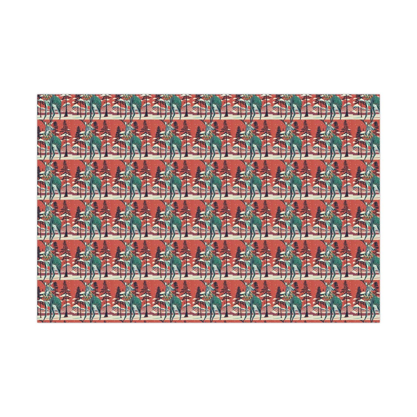 Reindeer Red - Gift Wrapping Paper