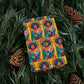 Christmas Afro with Owl - Gift Wrapping Paper