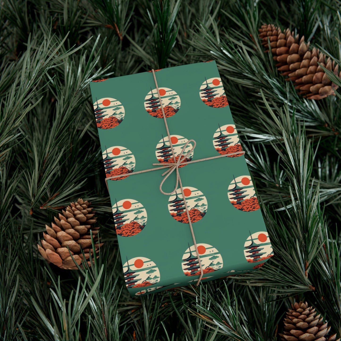 Pagoda - Gift Wrapping Paper