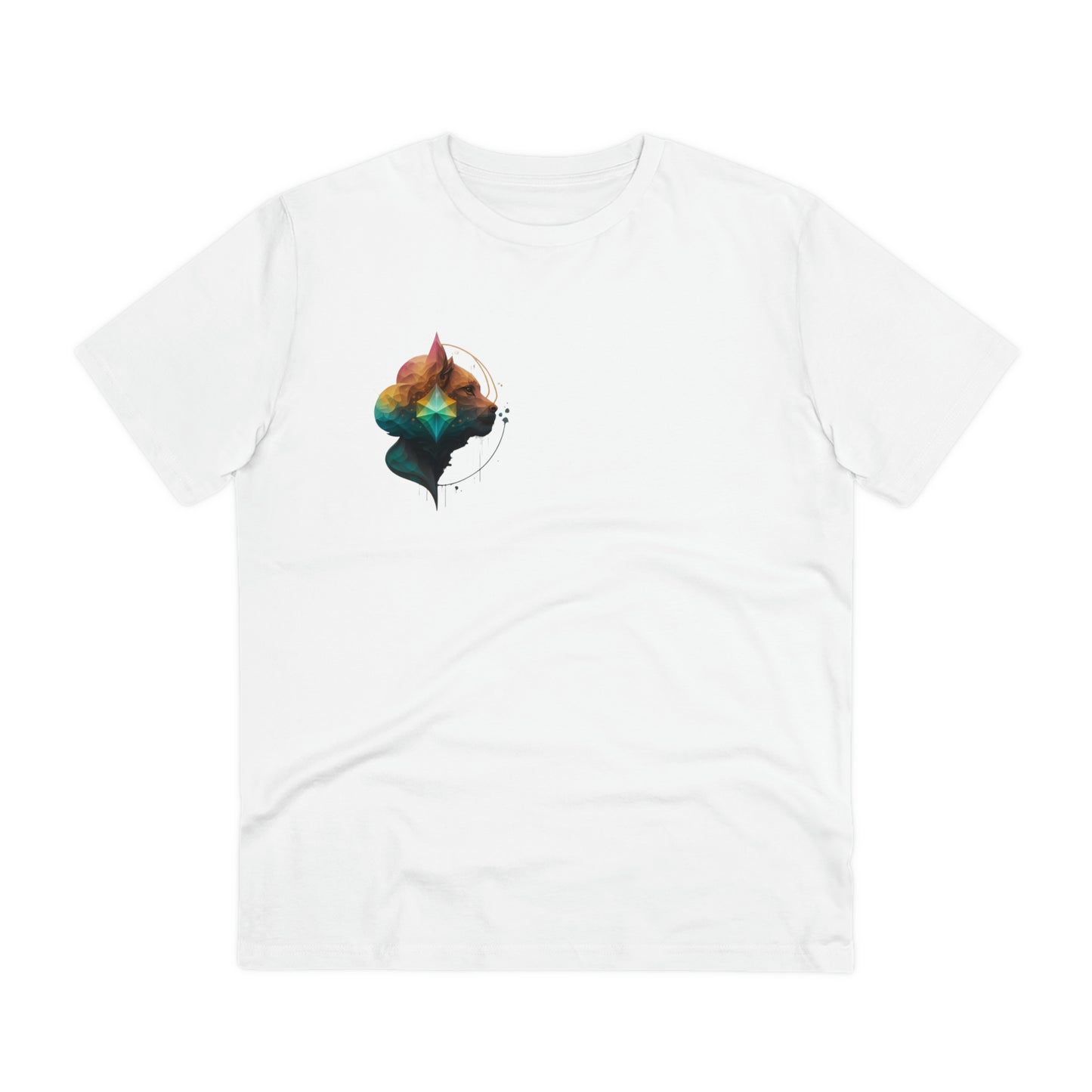 Geometric Lioness Organic T-shirt - Unisex