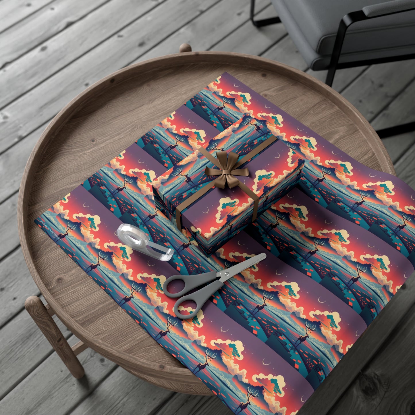 Wild Painted Sky - Gift Wrapping Paper