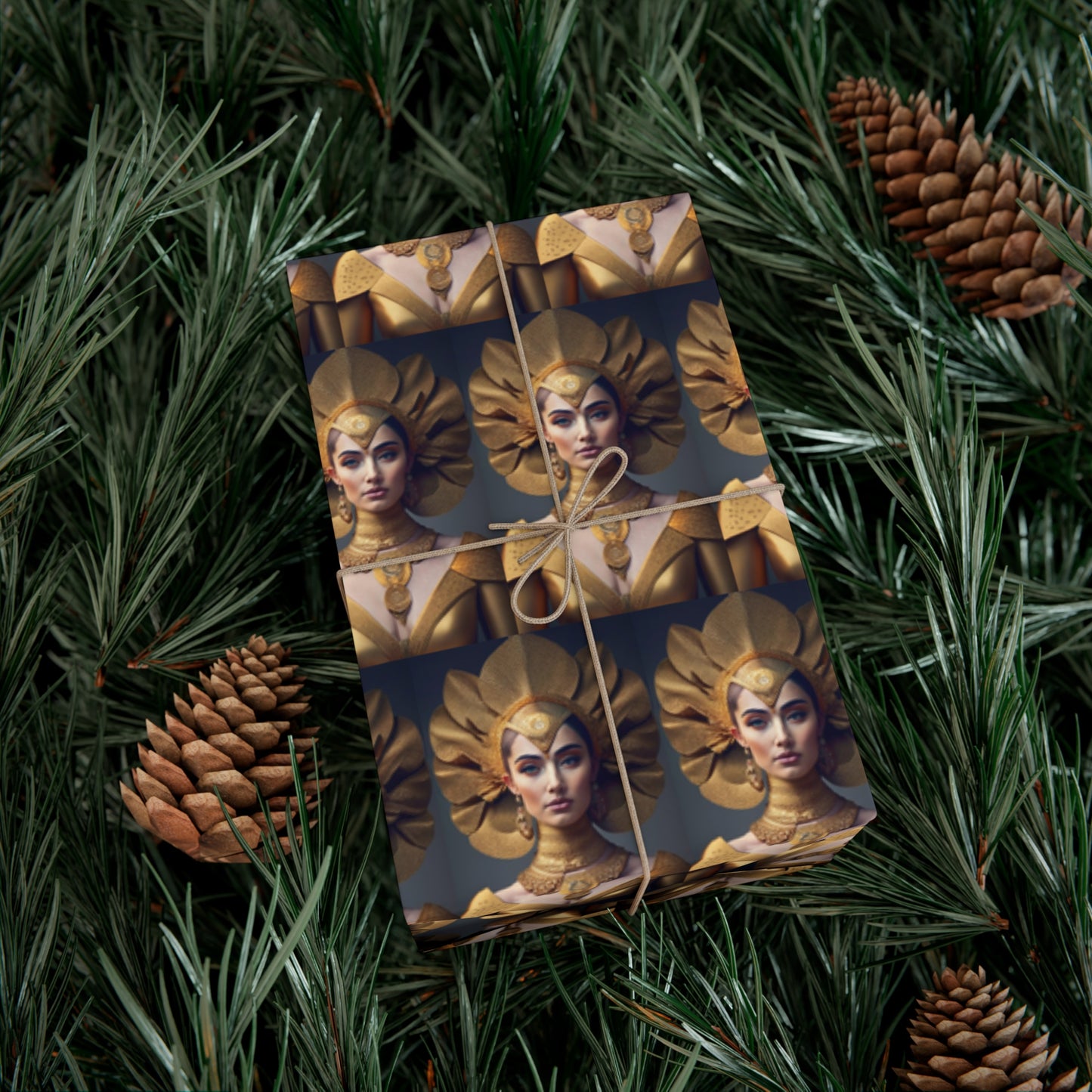 Golden Goddess - Gift Wrapping Paper