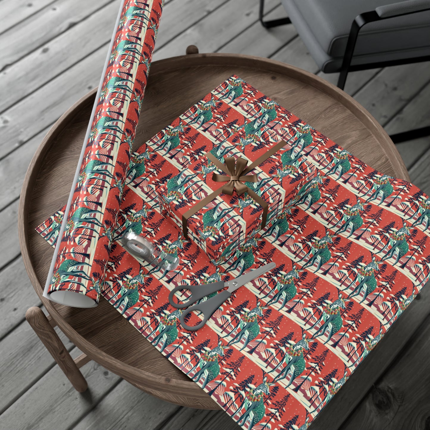 Reindeer Red - Gift Wrapping Paper