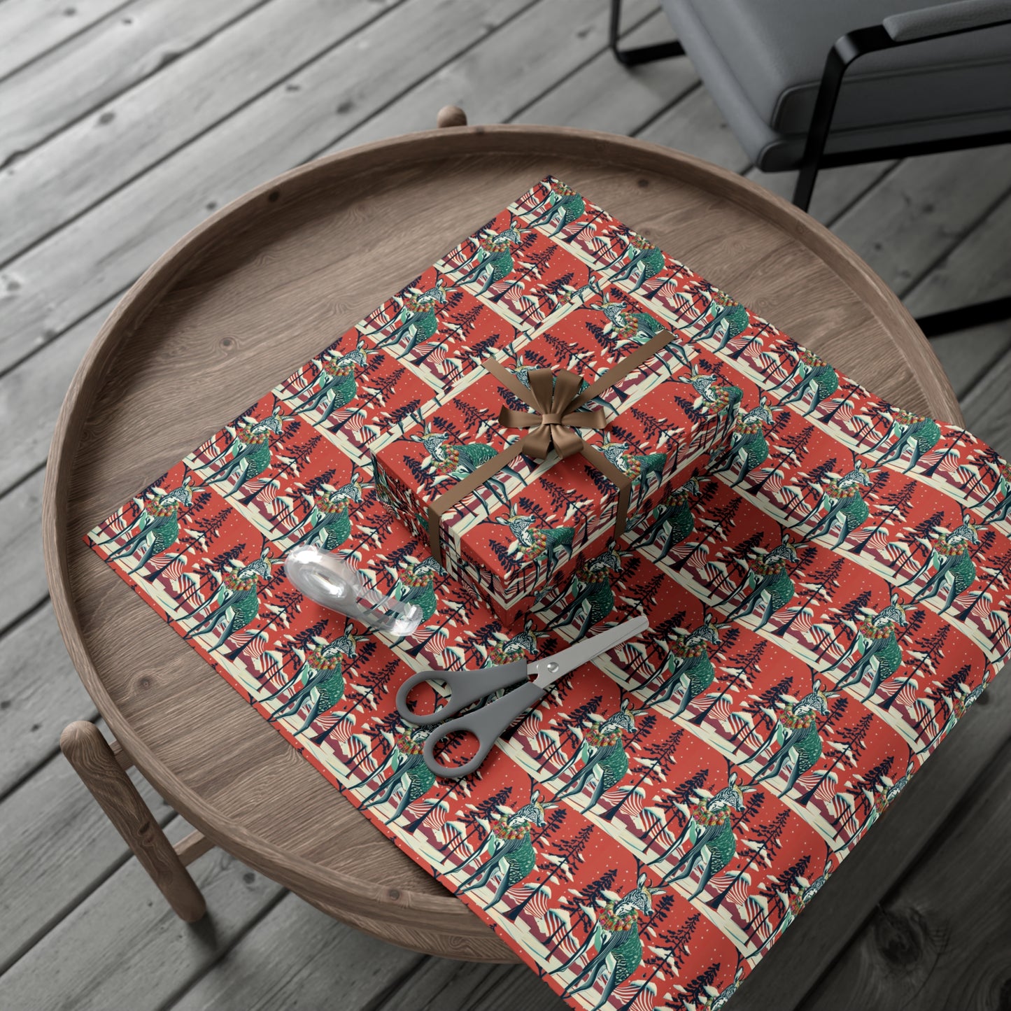 Reindeer Red - Gift Wrapping Paper