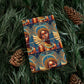 Teal Haloed Angel - Gift Wrapping Paper