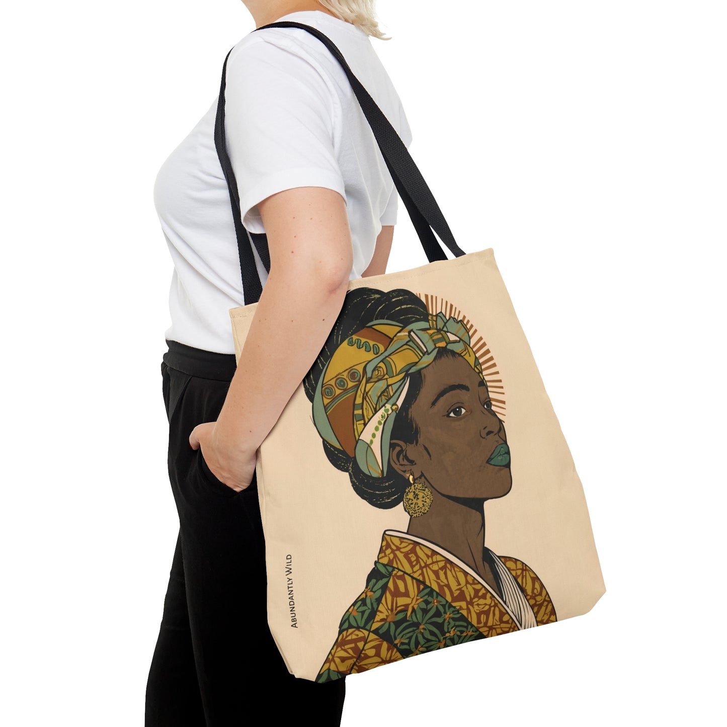 Melanated Gaia in the Kimono - Tote Bag