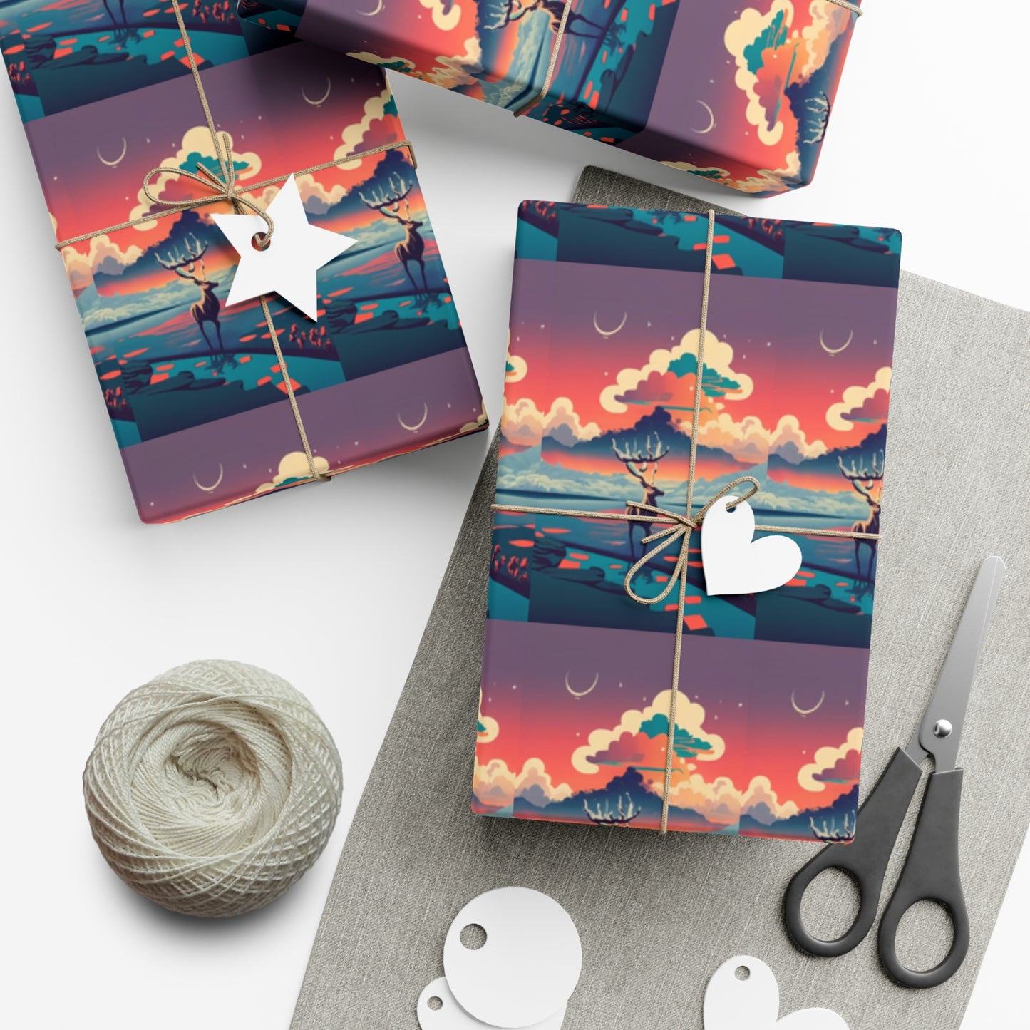 Wild Painted Sky - Gift Wrapping Paper