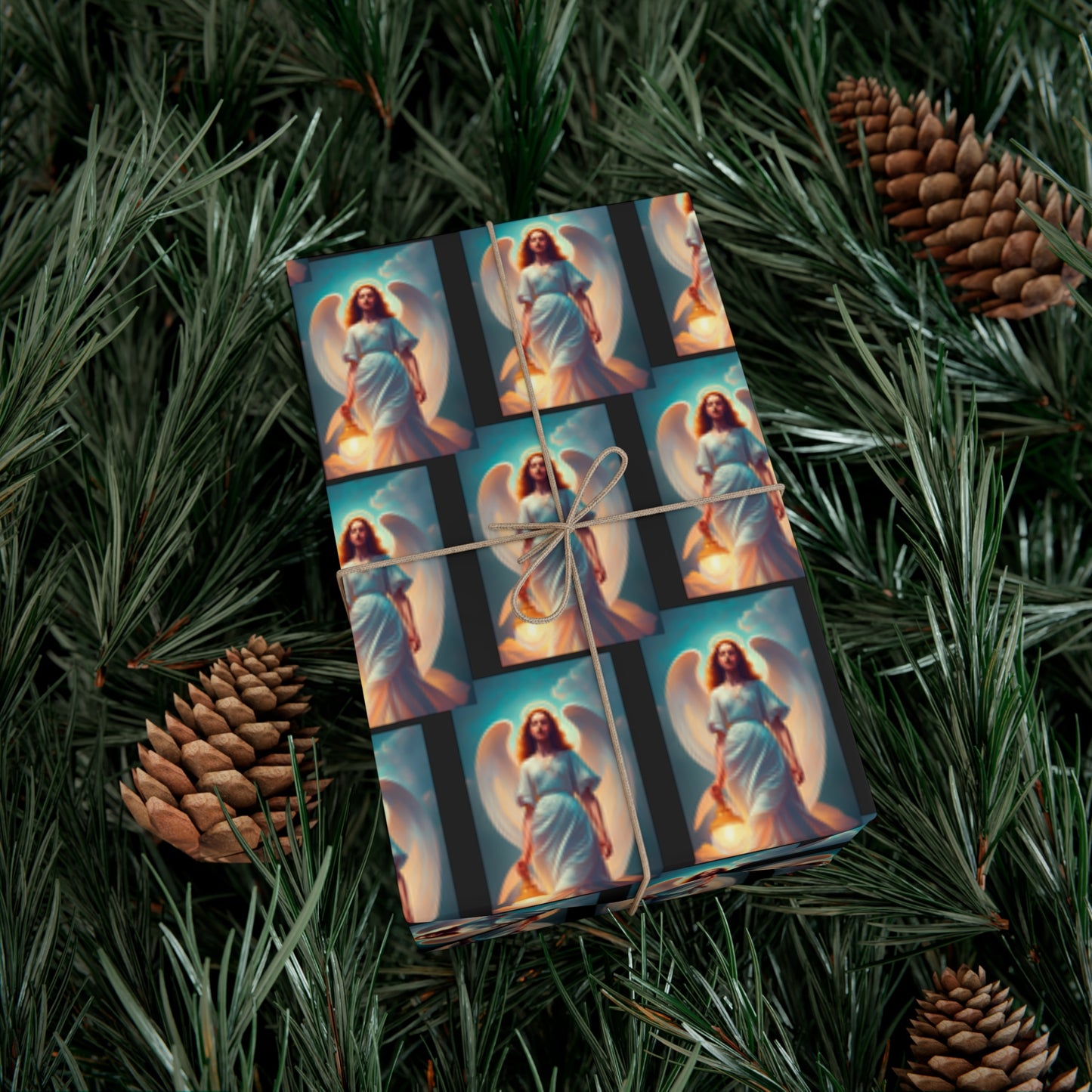 Angel Angle - Gift Wrapping Paper