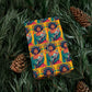 Christmas Afro with Owl - Gift Wrapping Paper