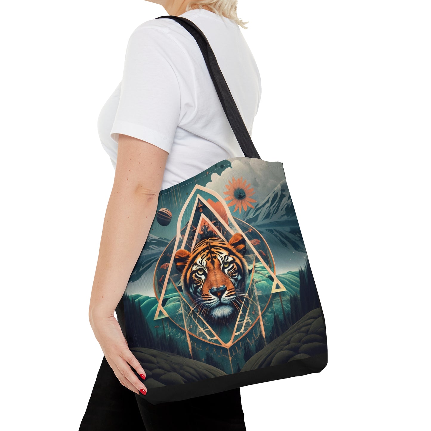 Tiger In Waiting - Tote Bag