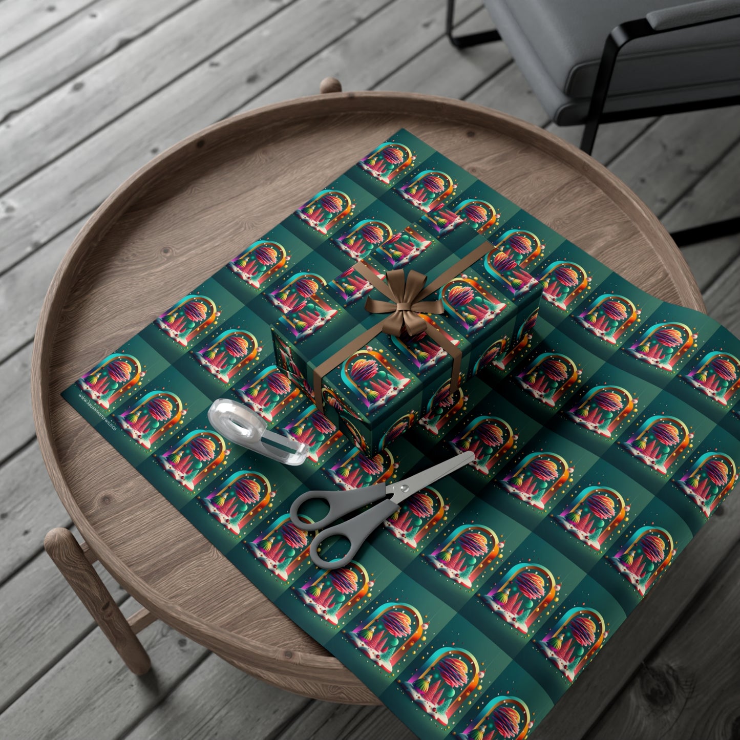 Colorful Archway - Gift Wrapping Paper