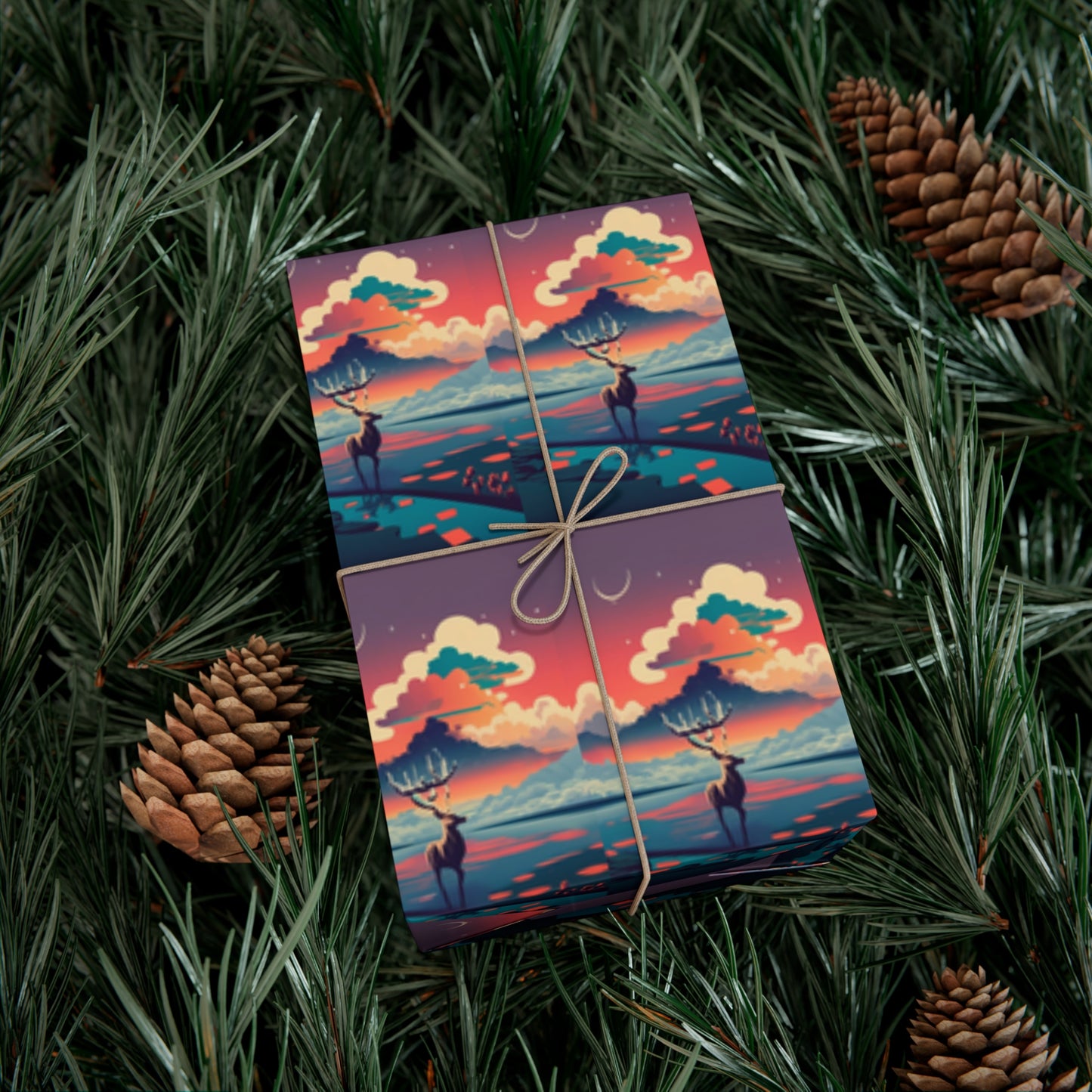 Wild Painted Sky - Gift Wrapping Paper