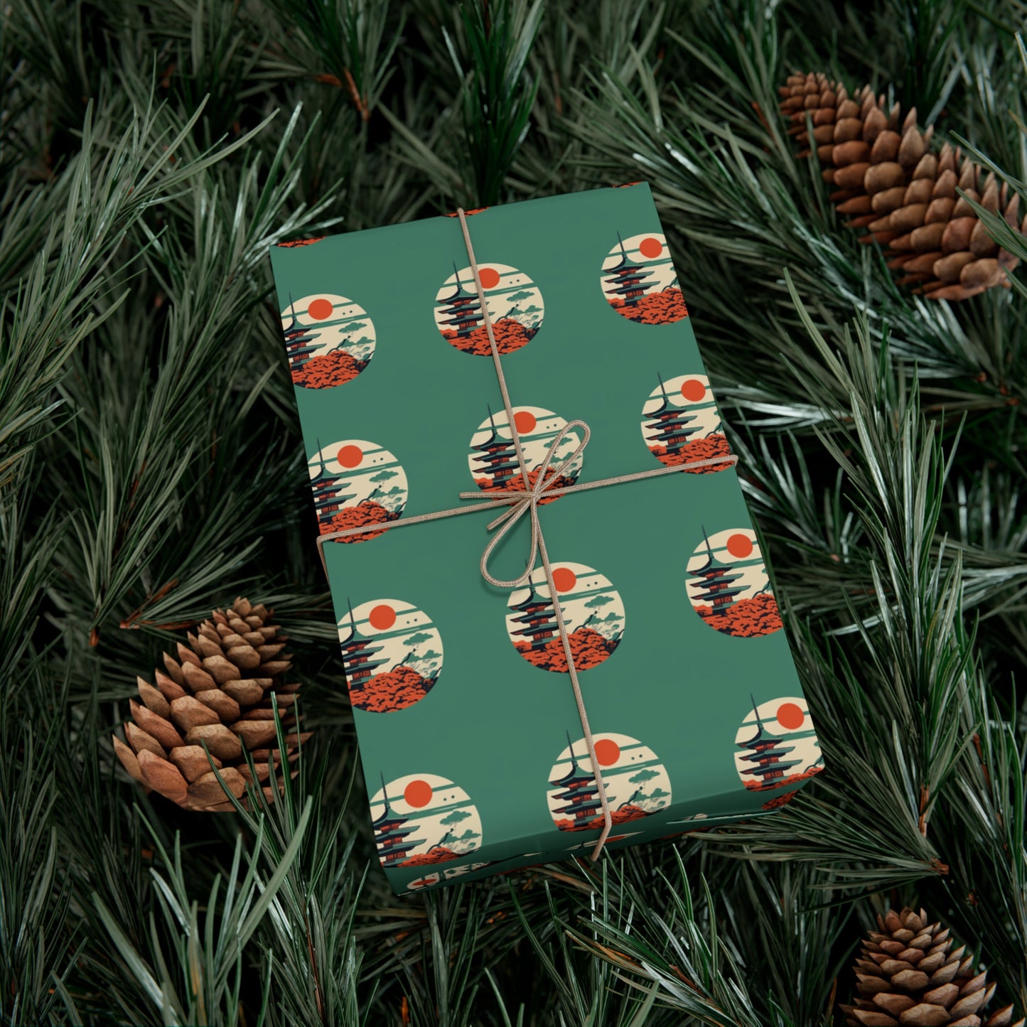 Pagoda - Gift Wrapping Paper