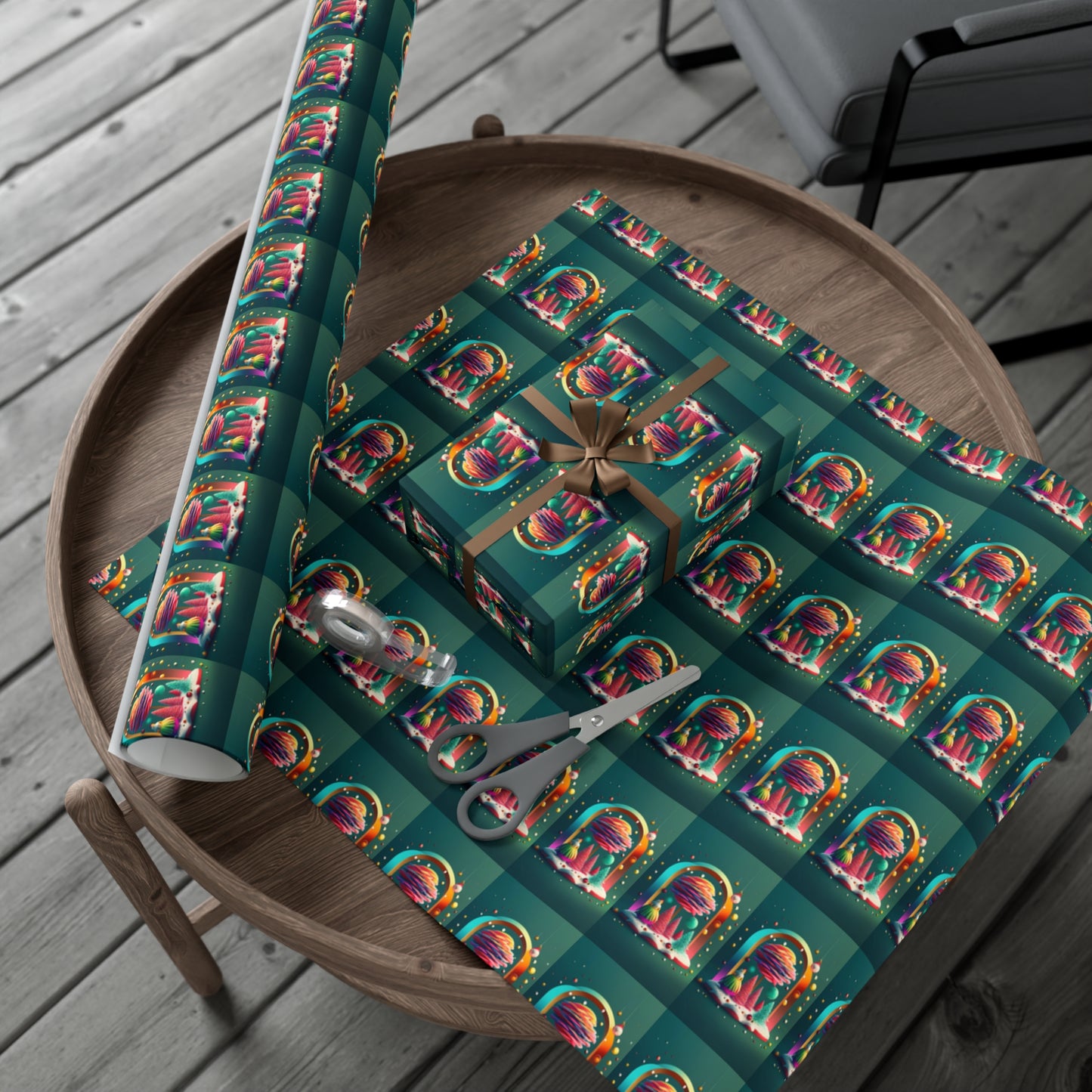 Colorful Archway - Gift Wrapping Paper