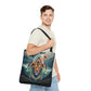 Tiger In Waiting - Tote Bag