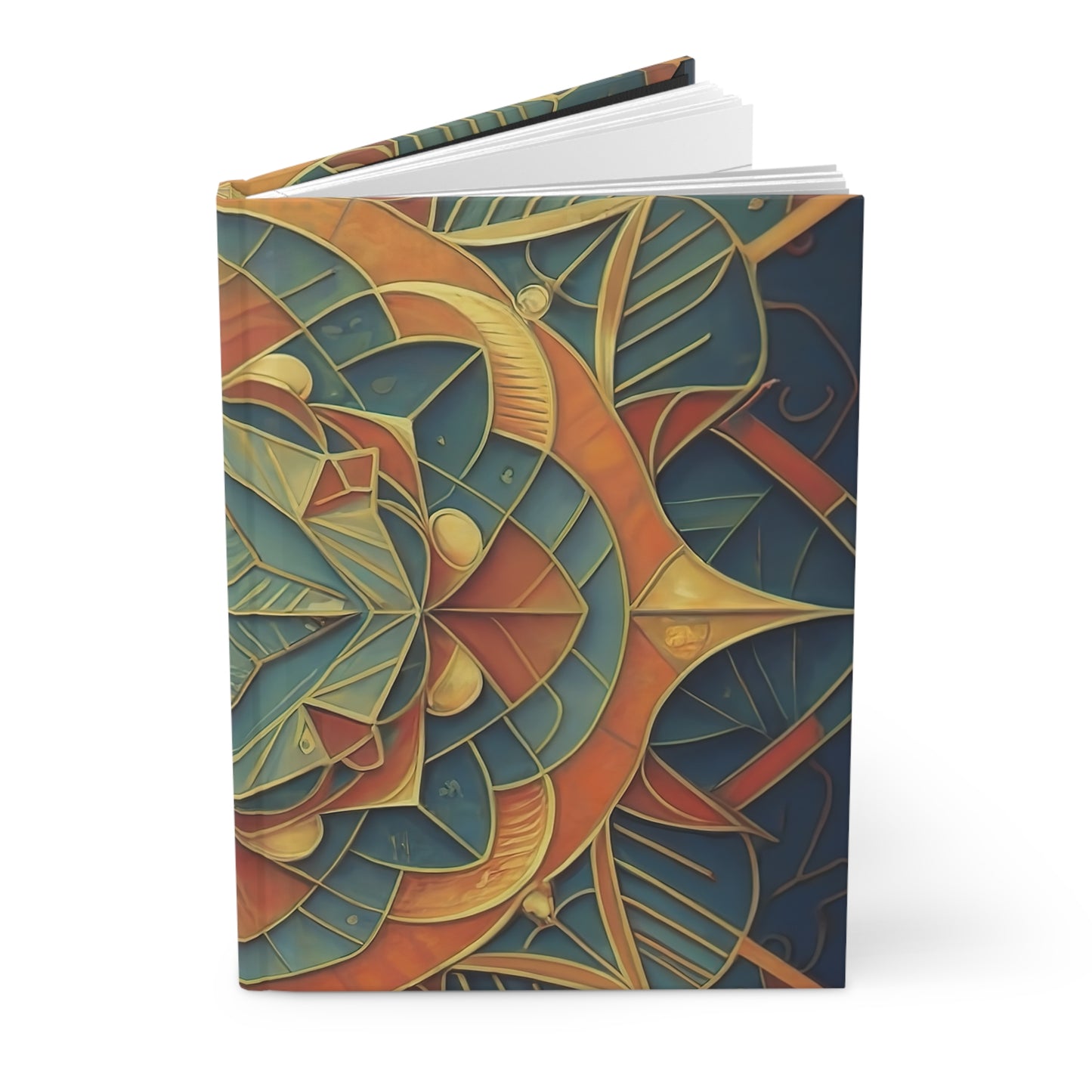 Sacred Geometry - Wrap Around Hardcover Journal Matte