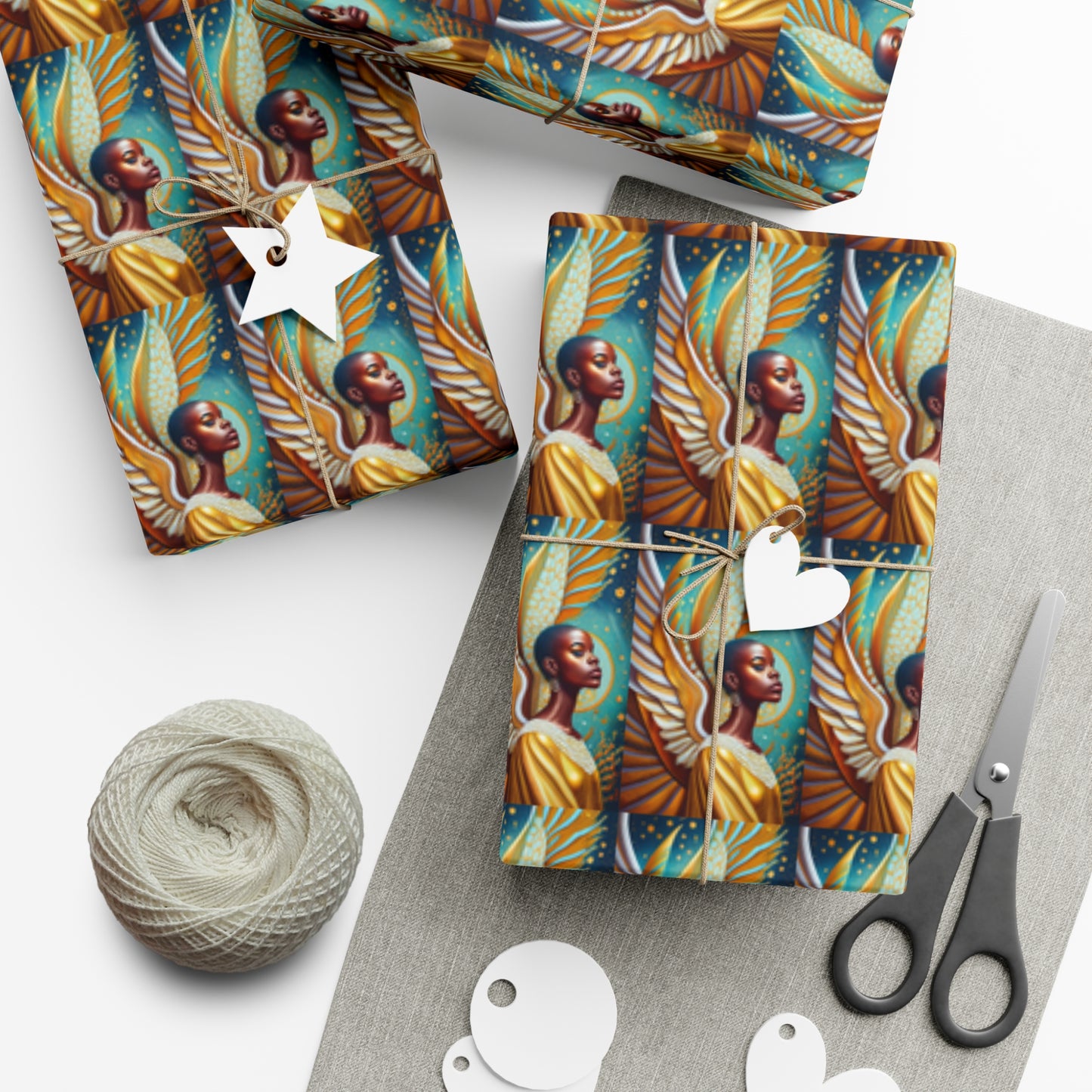 Elegant Angel - Gift Wrapping Paper