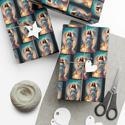 Angel Angle - Gift Wrapping Paper