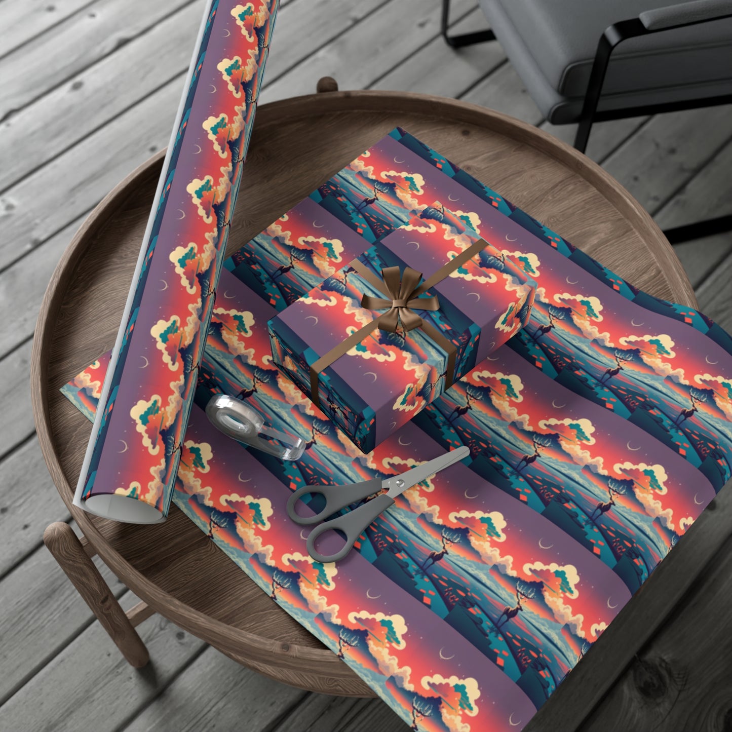 Wild Painted Sky - Gift Wrapping Paper