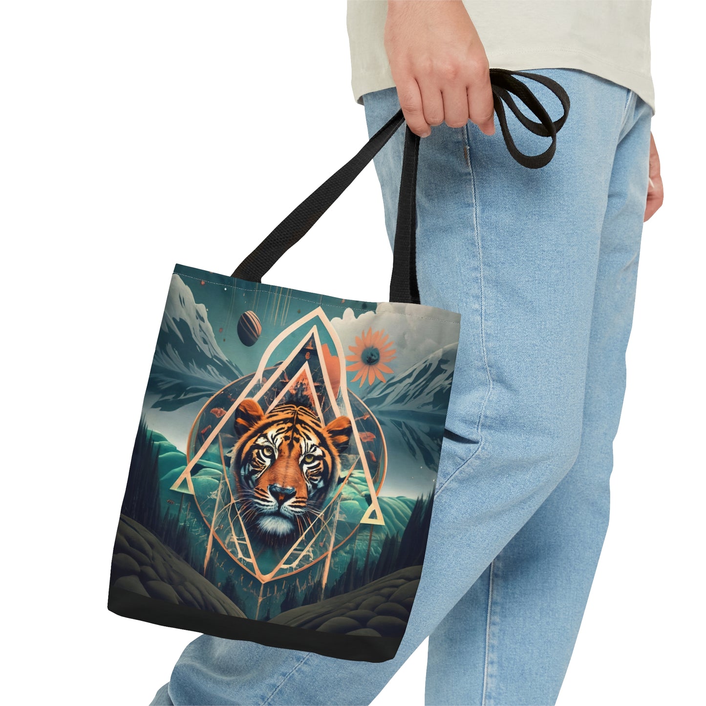 Tiger In Waiting - Tote Bag