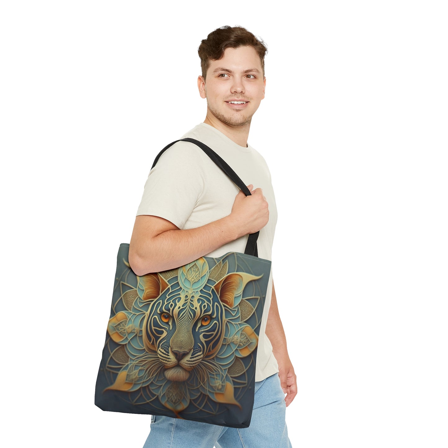 Sacred Kitty - Tote Bag - Polyester