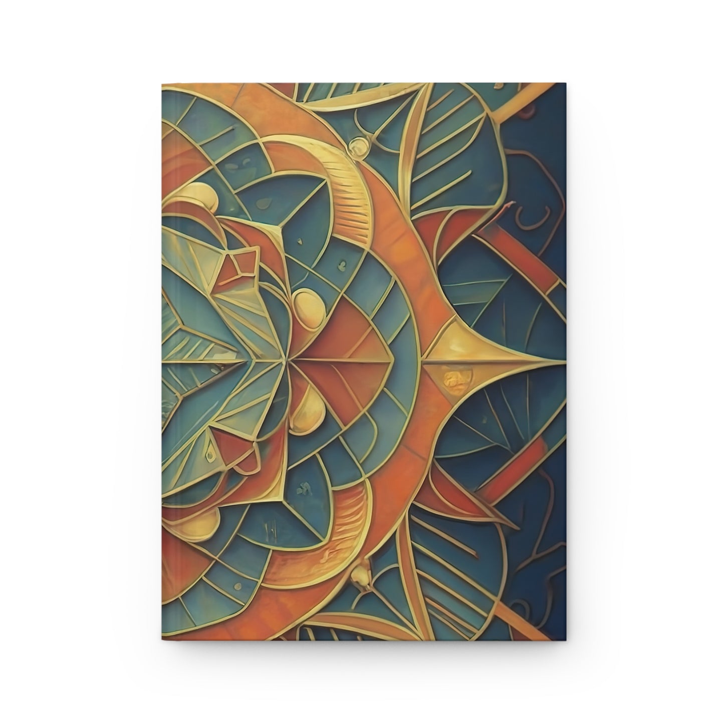 Sacred Geometry - Wrap Around Hardcover Journal Matte