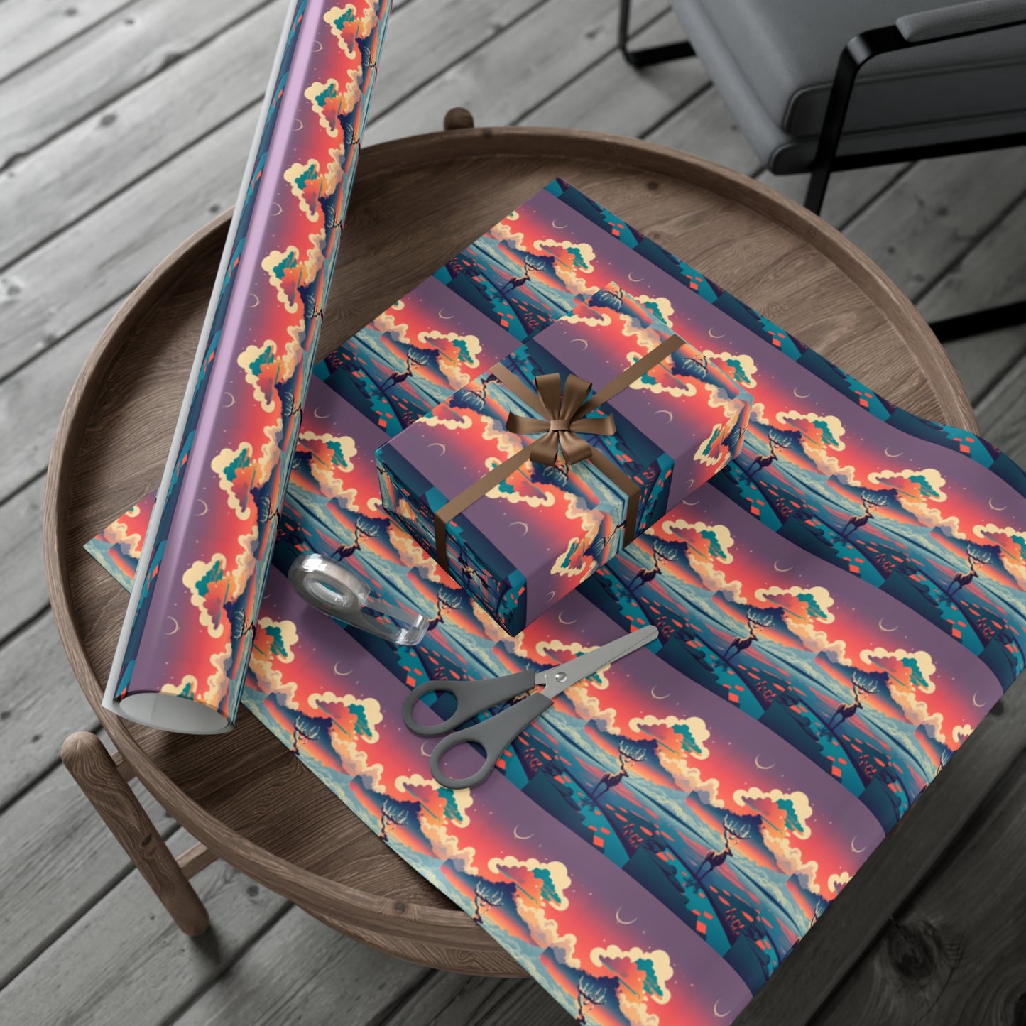 Wild Painted Sky - Gift Wrapping Paper