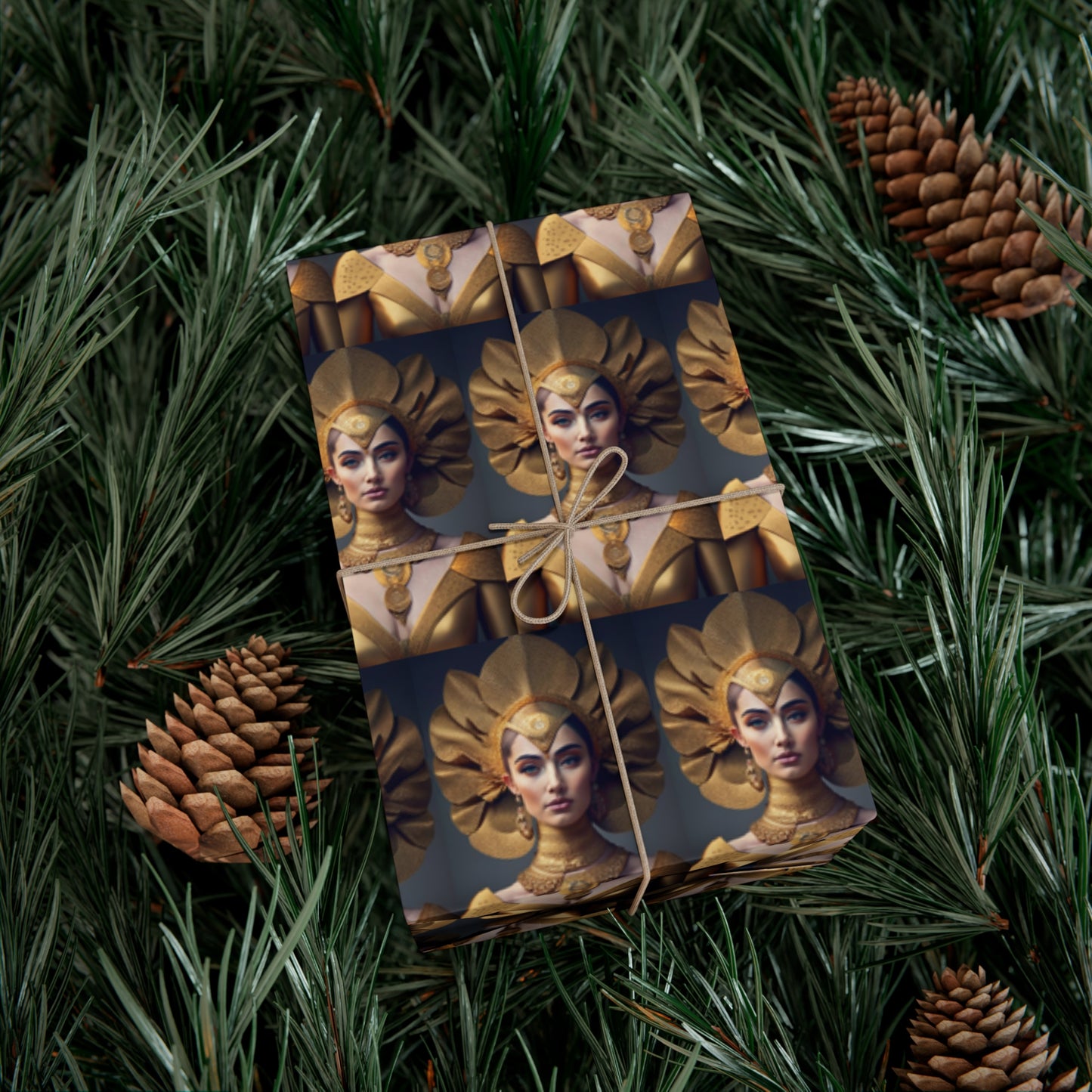 Golden Goddess - Gift Wrapping Paper