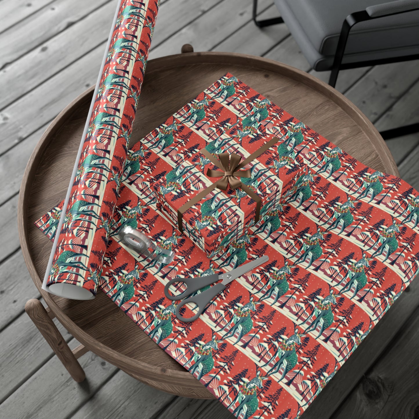 Reindeer Red - Gift Wrapping Paper