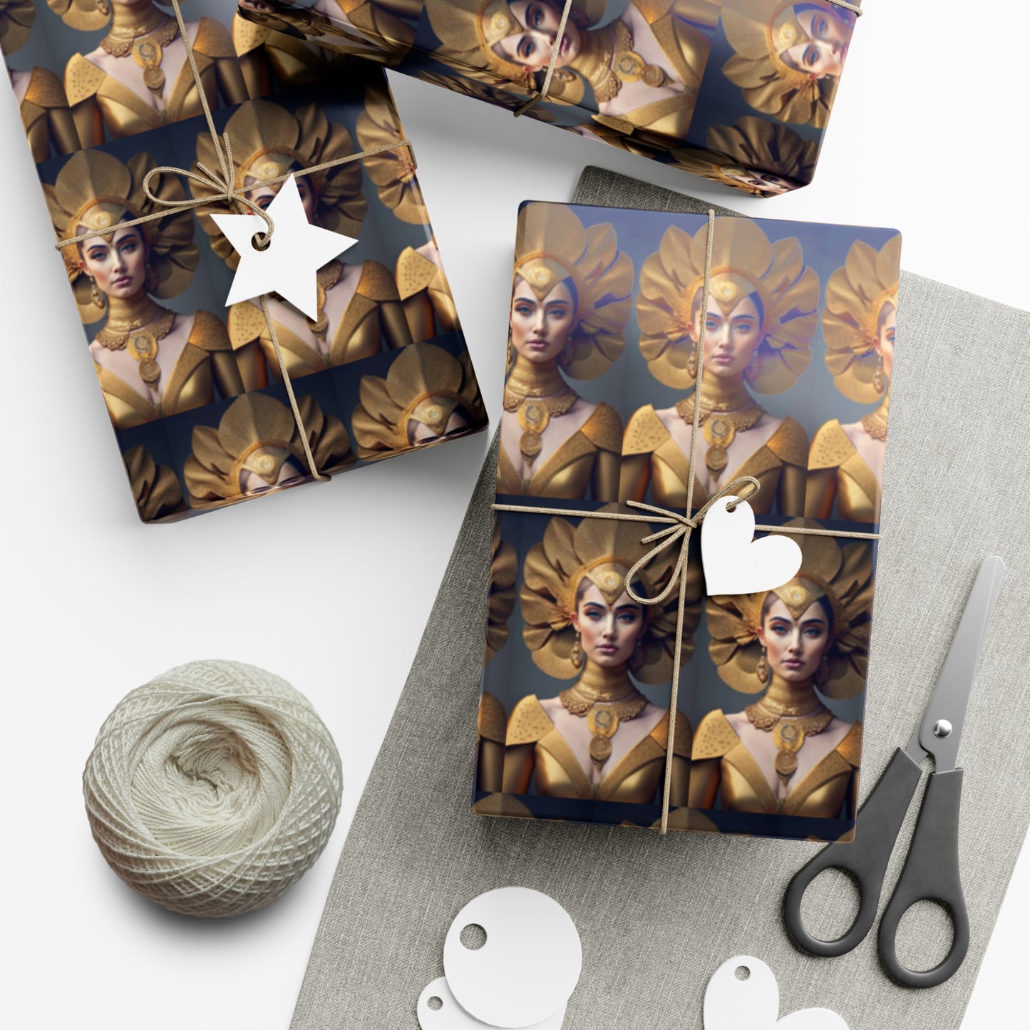 Golden Goddess - Gift Wrapping Paper