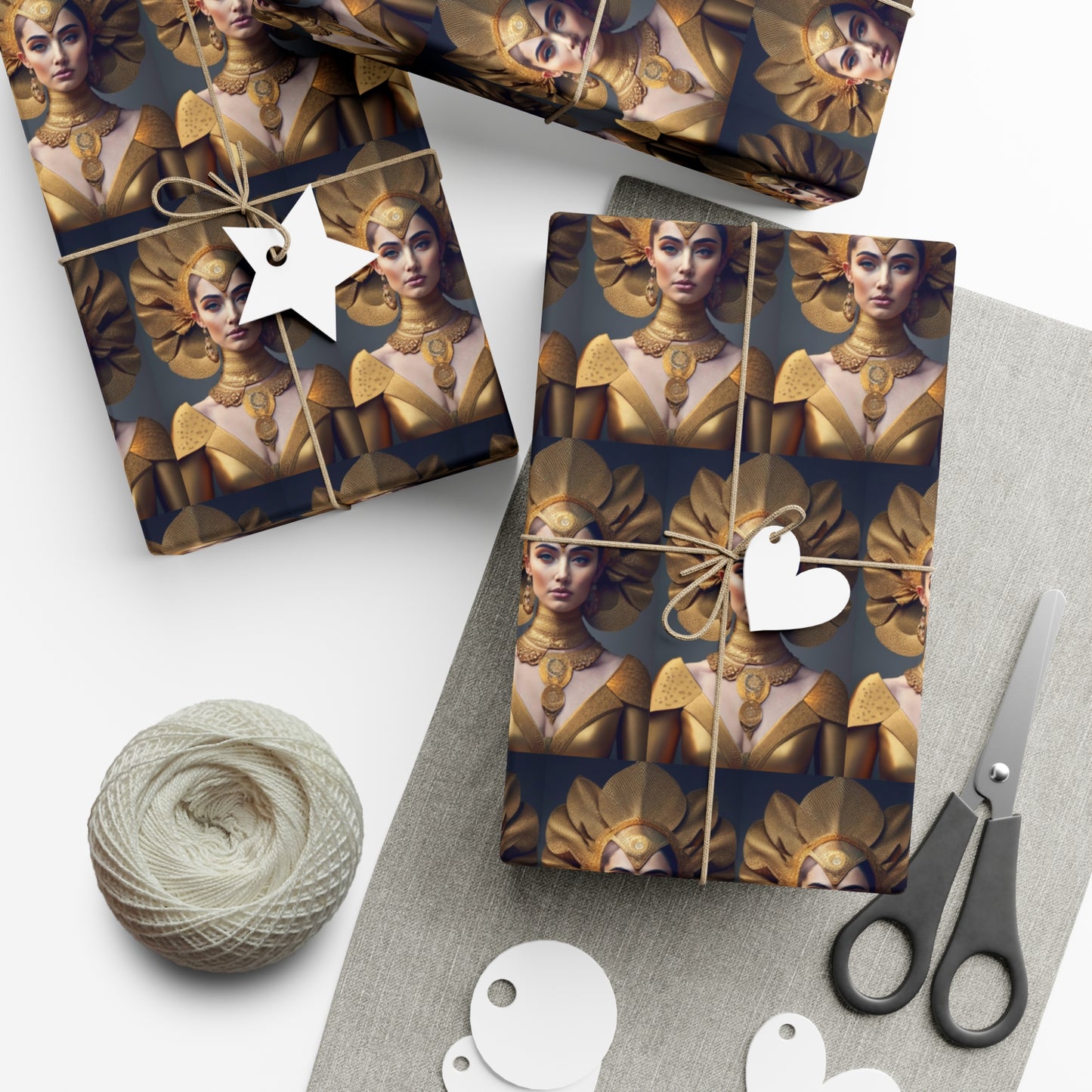 Golden Goddess - Gift Wrapping Paper