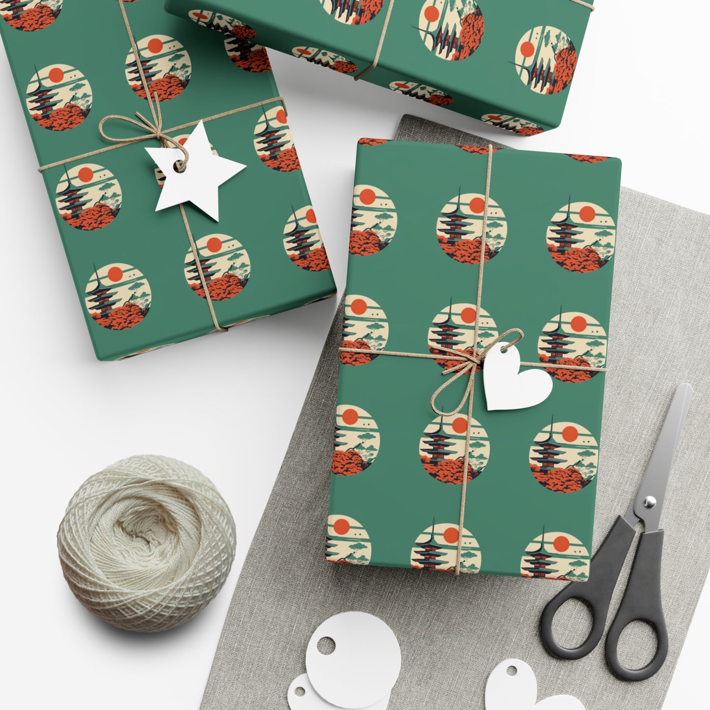 Pagoda - Gift Wrapping Paper