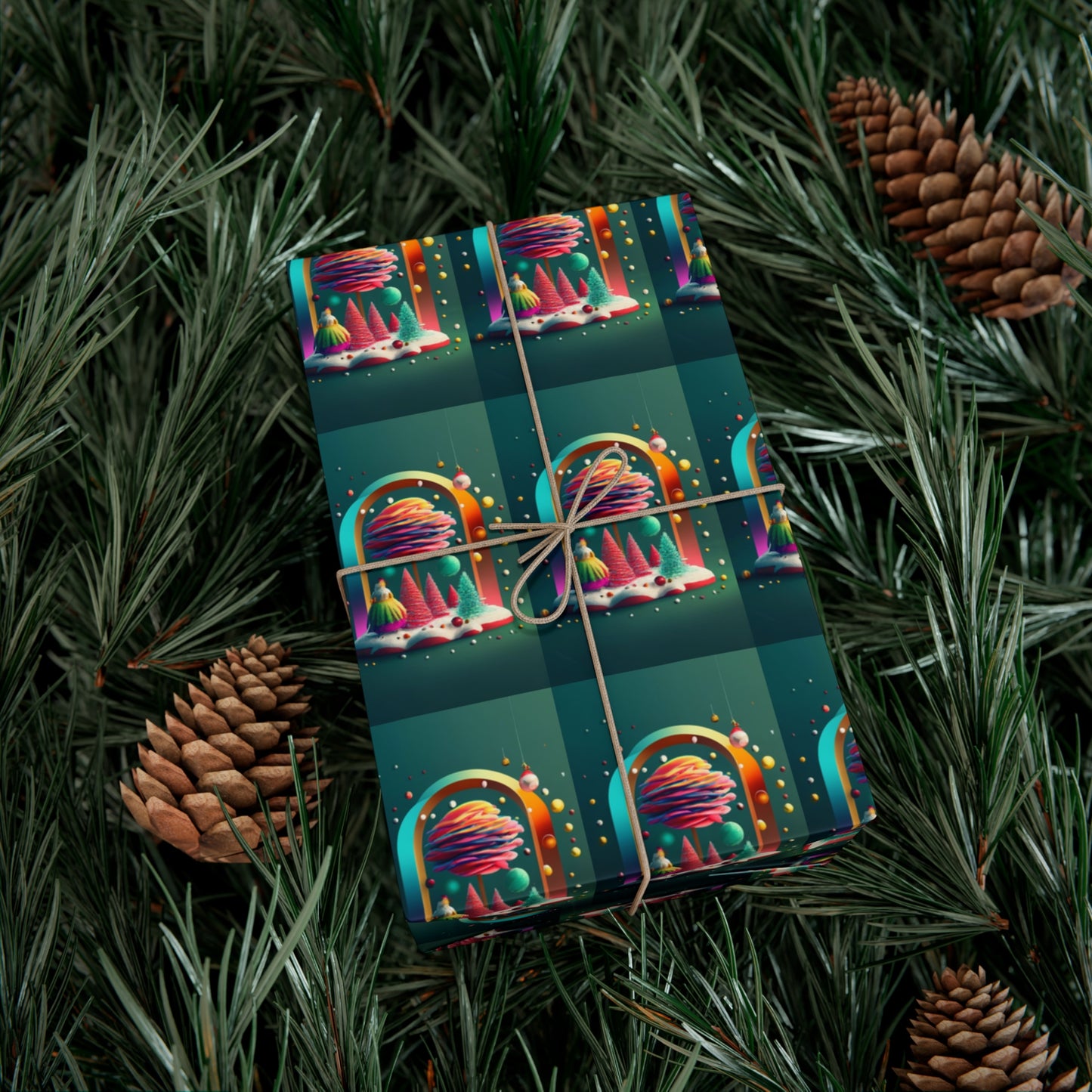 Colorful Archway - Gift Wrapping Paper