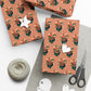 Peach & Green Holiday - Gift Wrapping Paper