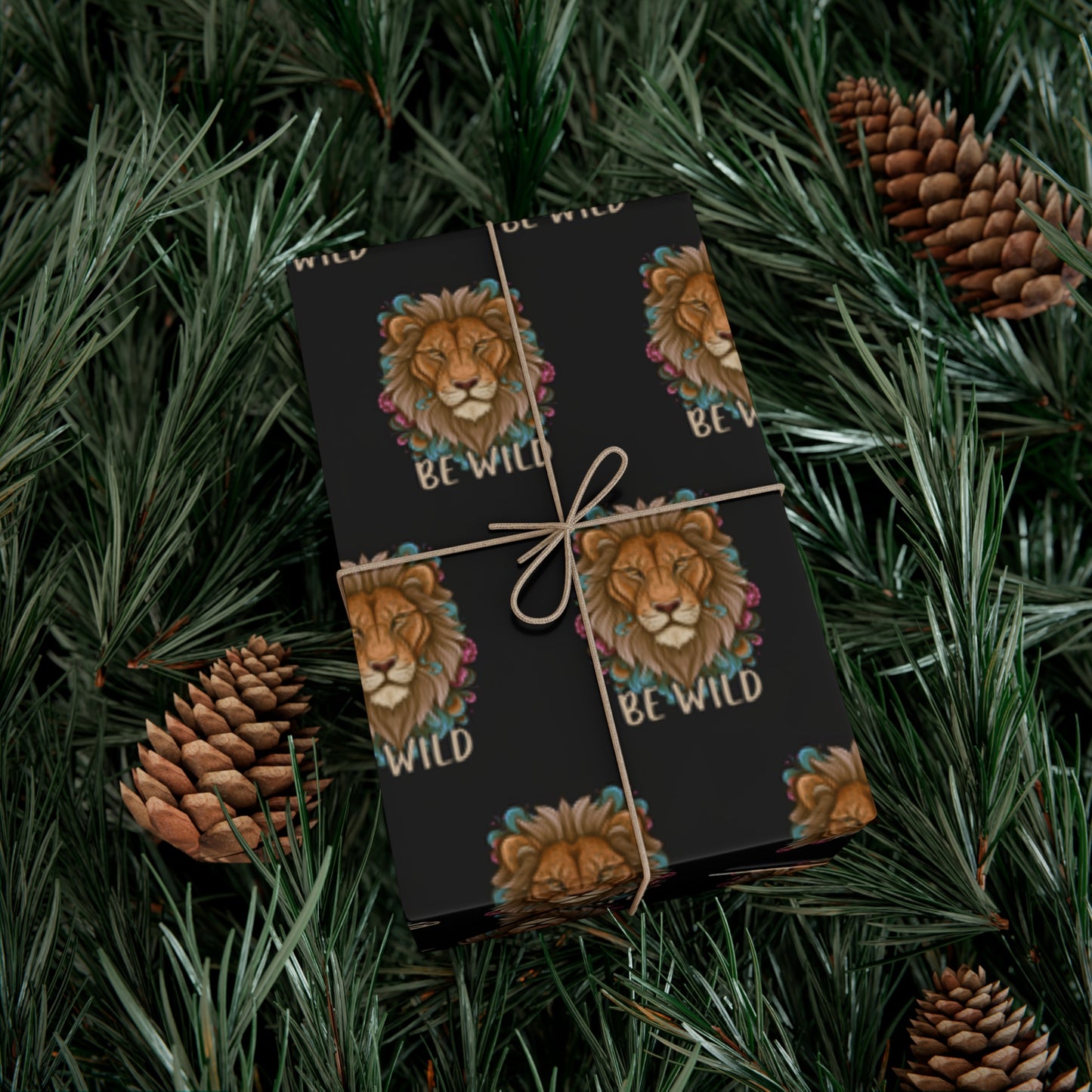 Be Wild Lion -  Gift Wrapping Paper