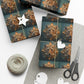 Divine Geometric Lion - Gift Wrapping Paper