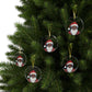 Black Santa - Glass Ornaments