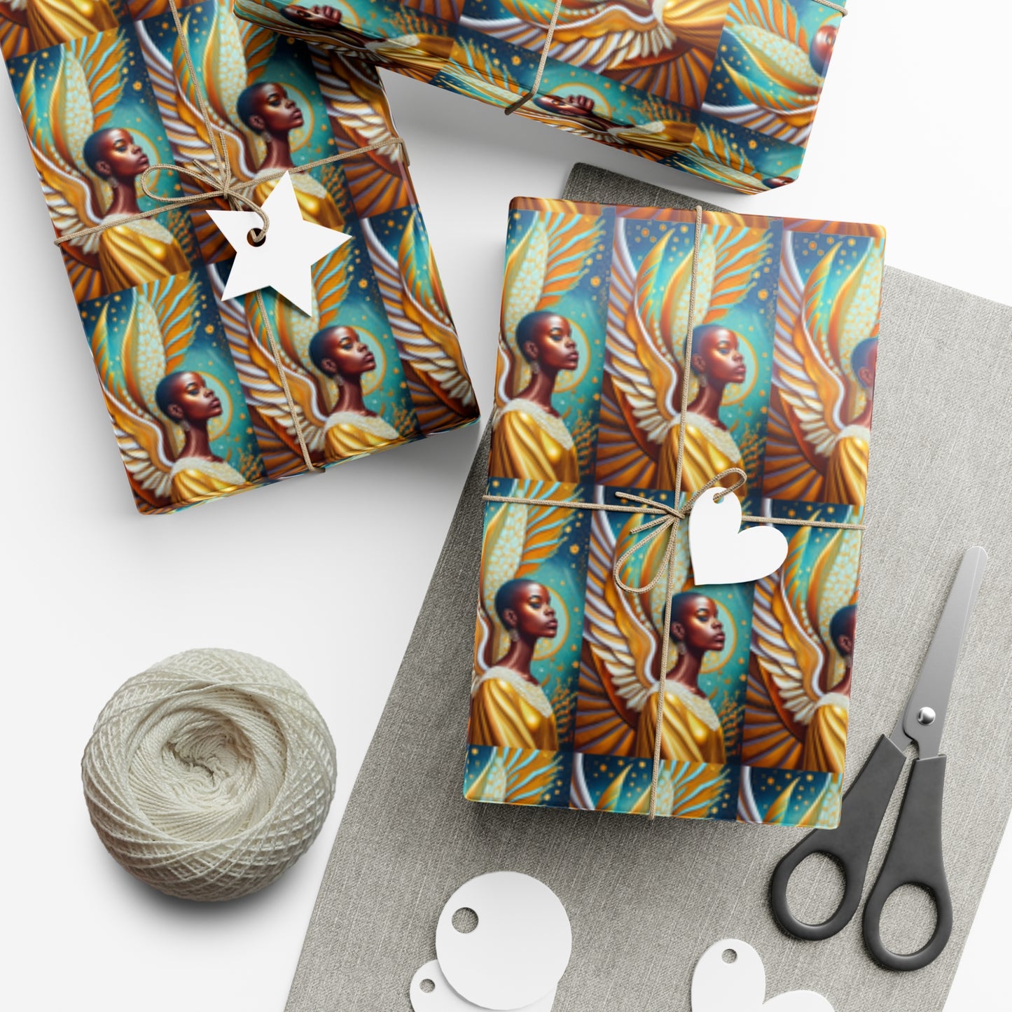 Elegant Angel - Gift Wrapping Paper